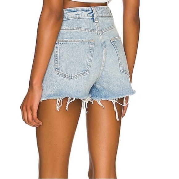 New Lovers and Friends Jack High Rise Cut Off Denim Shorts Surfside - Picture 2 of 13